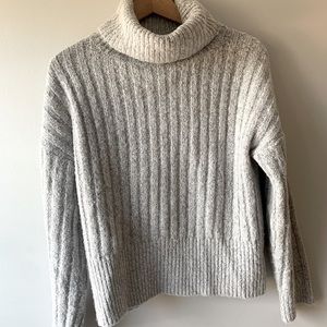 Warm cowl neck sweater
